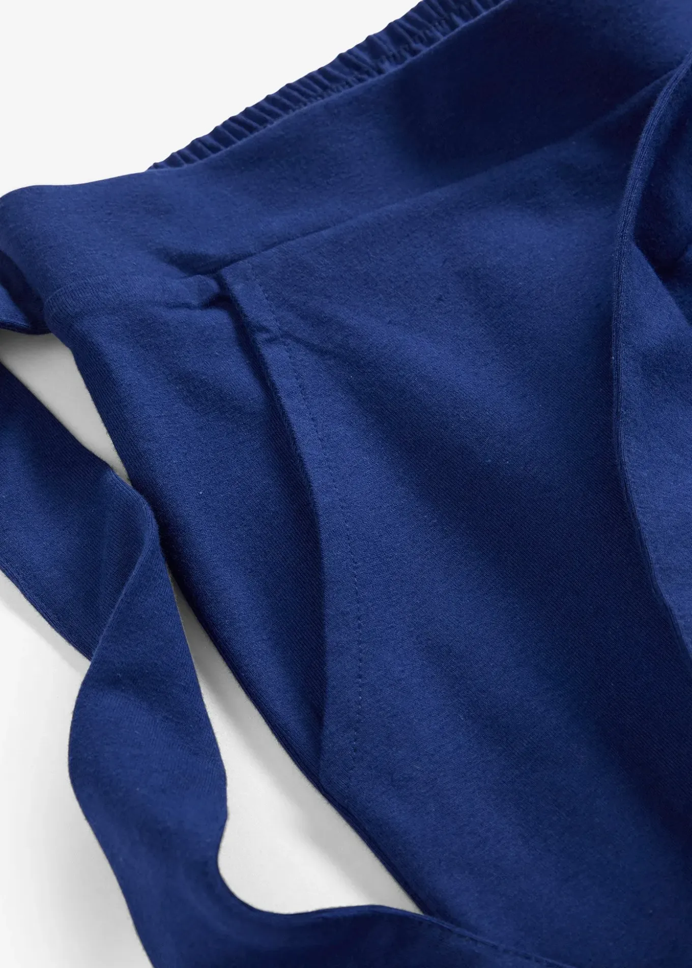 Jupe-culotte en coton avec taille élastiquée