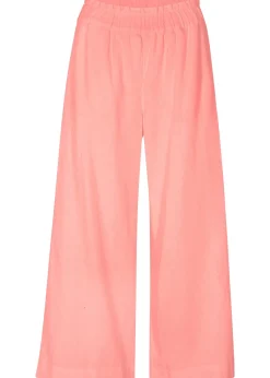 Jupe-culotte en lin, longueur mollet