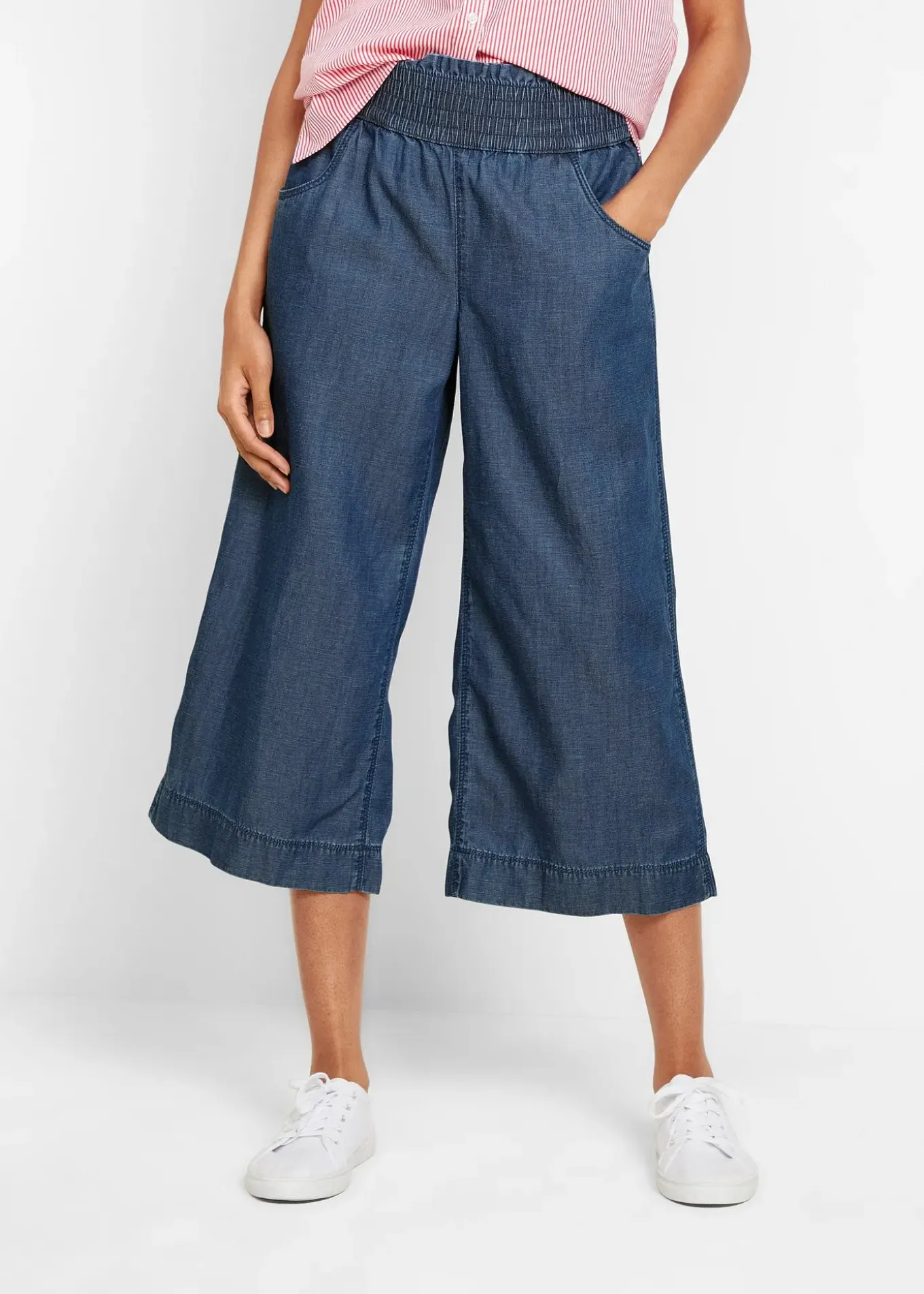 Jupe-culotte en Lyocell