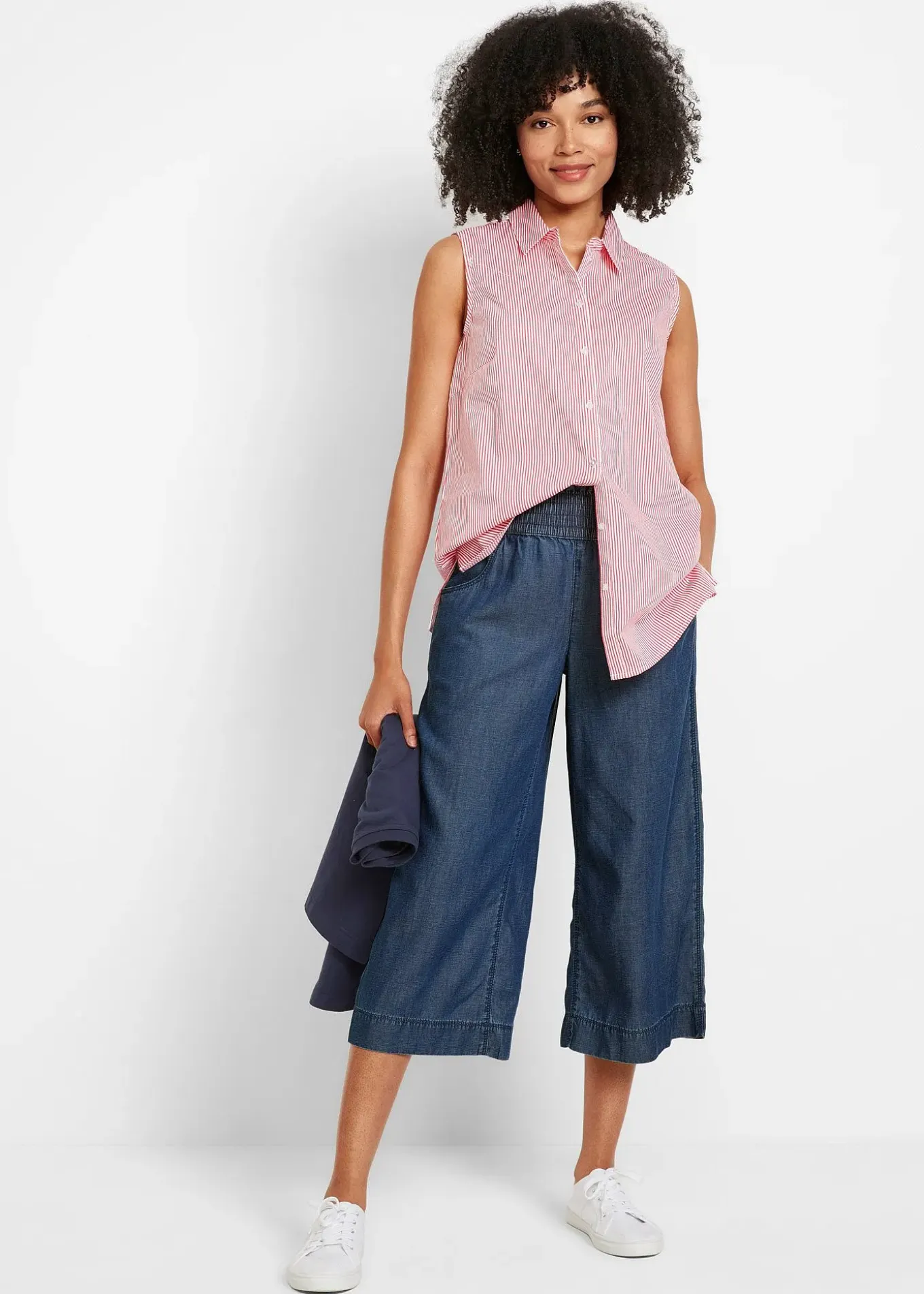 Jupe-culotte en Lyocell