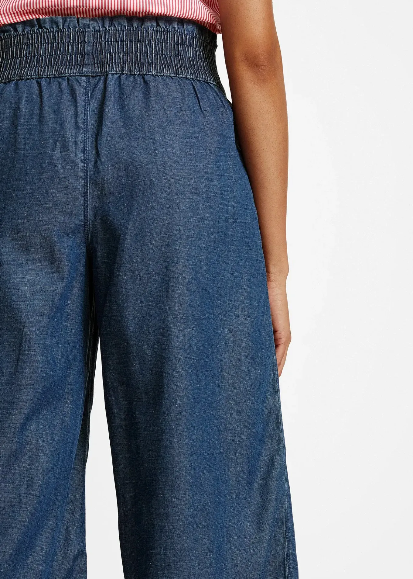 Jupe-culotte en Lyocell