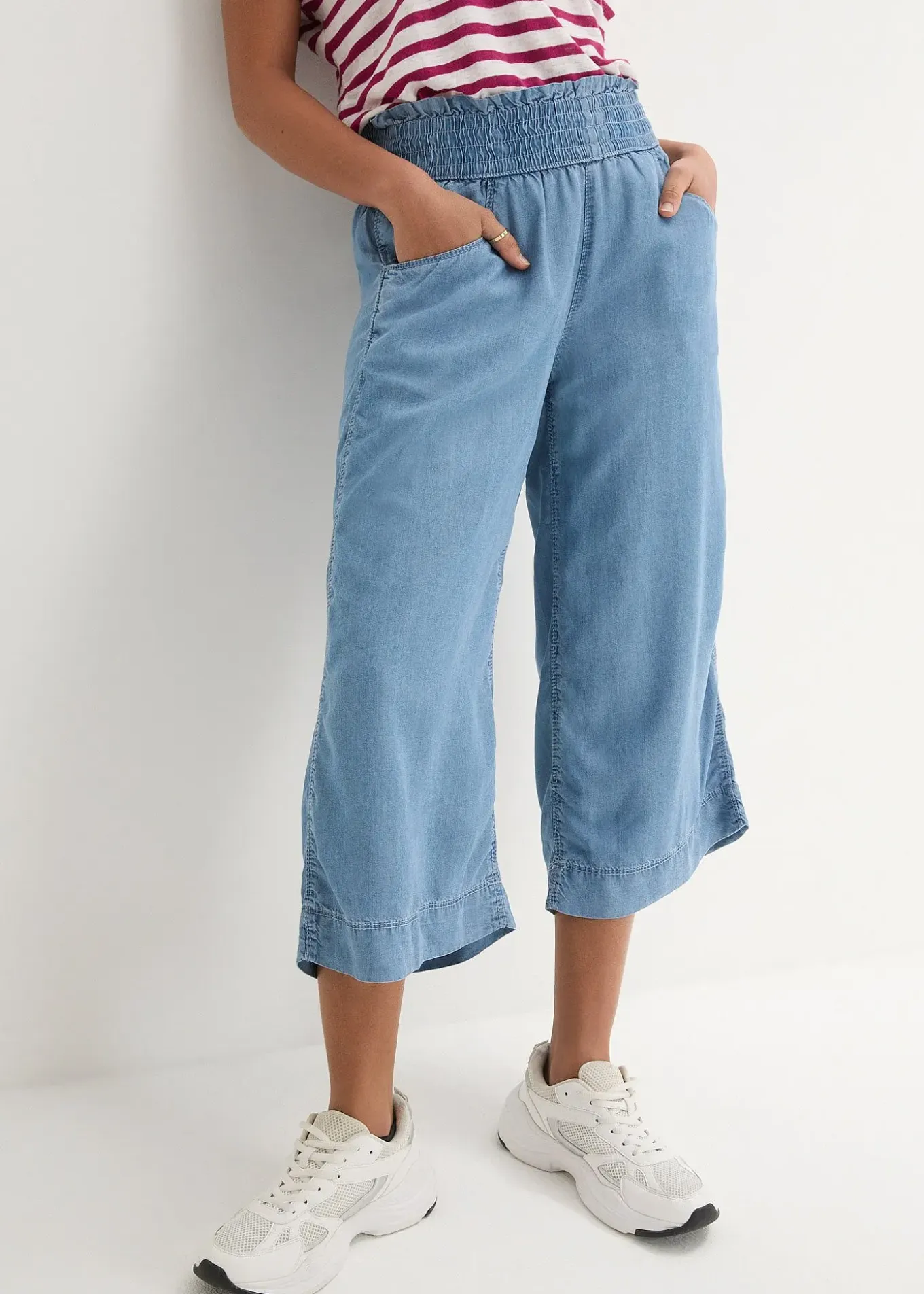 Jupe-culotte en Lyocell