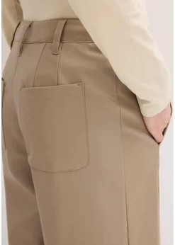 Jupe-culotte en tissu enduit