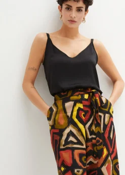 Jupe-culotte en viscose