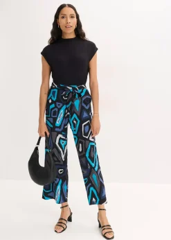 Jupe-culotte en viscose