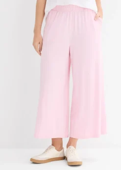 Jupe-culotte en viscose fluide