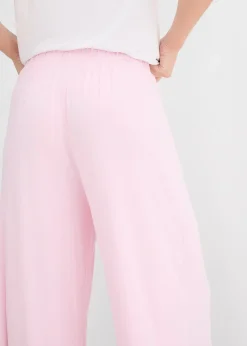 Jupe-culotte en viscose fluide