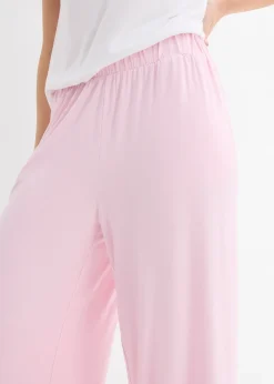 Jupe-culotte en viscose fluide