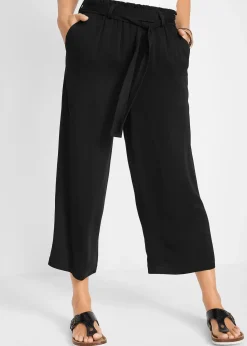 Jupe-culotte en viscose fluide