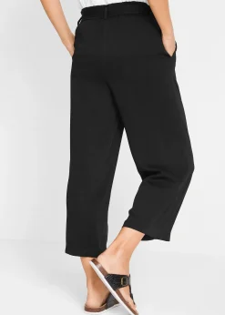 Jupe-culotte en viscose fluide