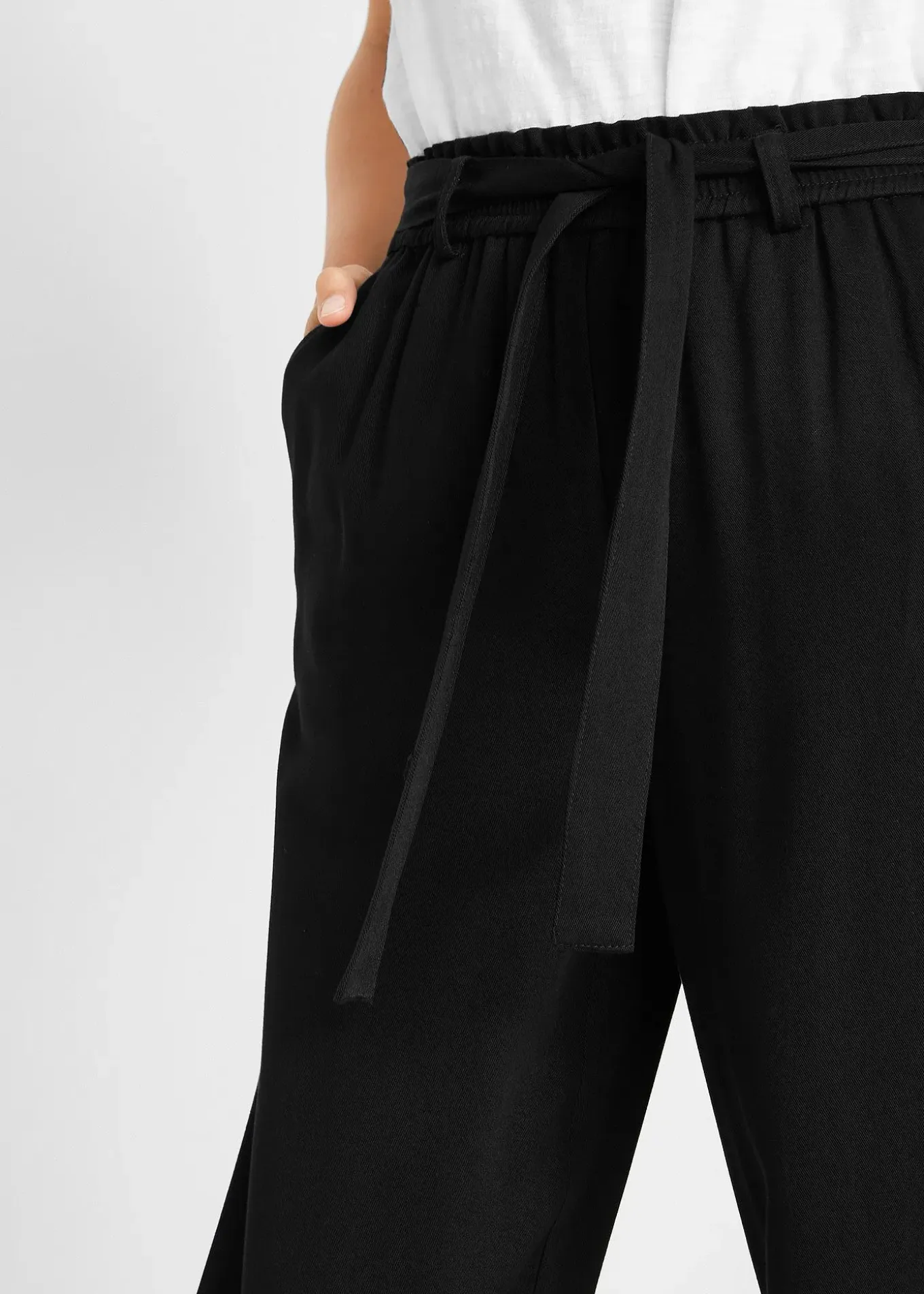 Jupe-culotte en viscose fluide
