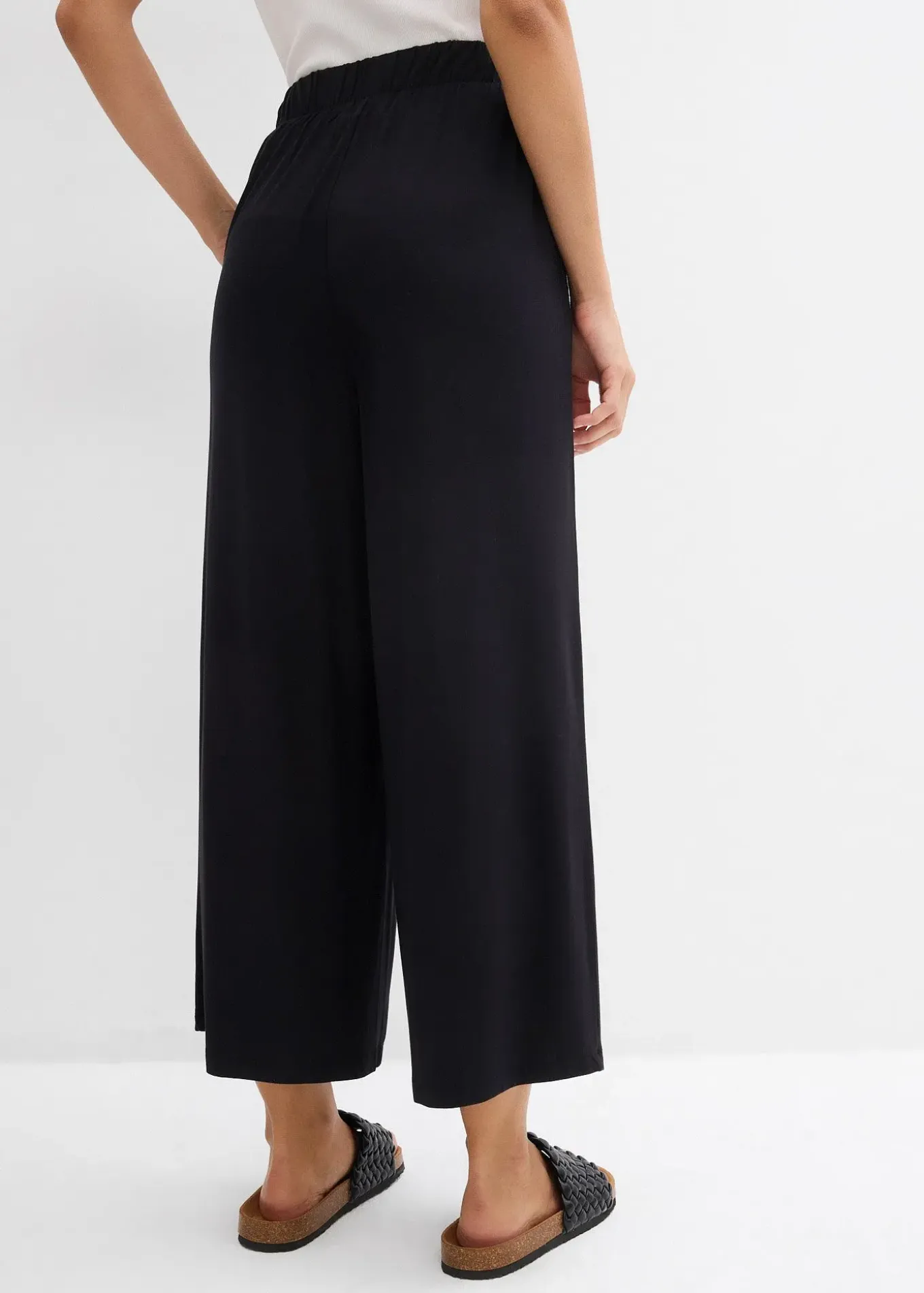 Jupe-culotte en viscose fluide