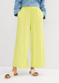 Jupe-culotte en viscose fluide