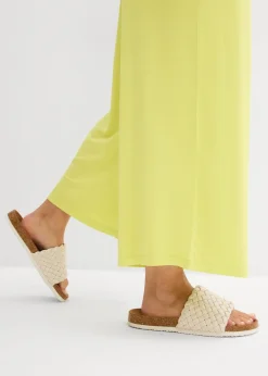 Jupe-culotte en viscose fluide