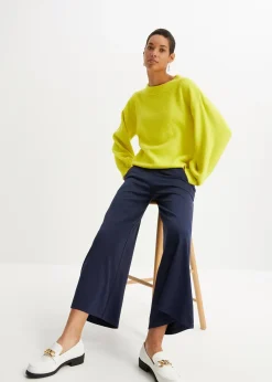 Jupe-culotte en viscose majoritaire