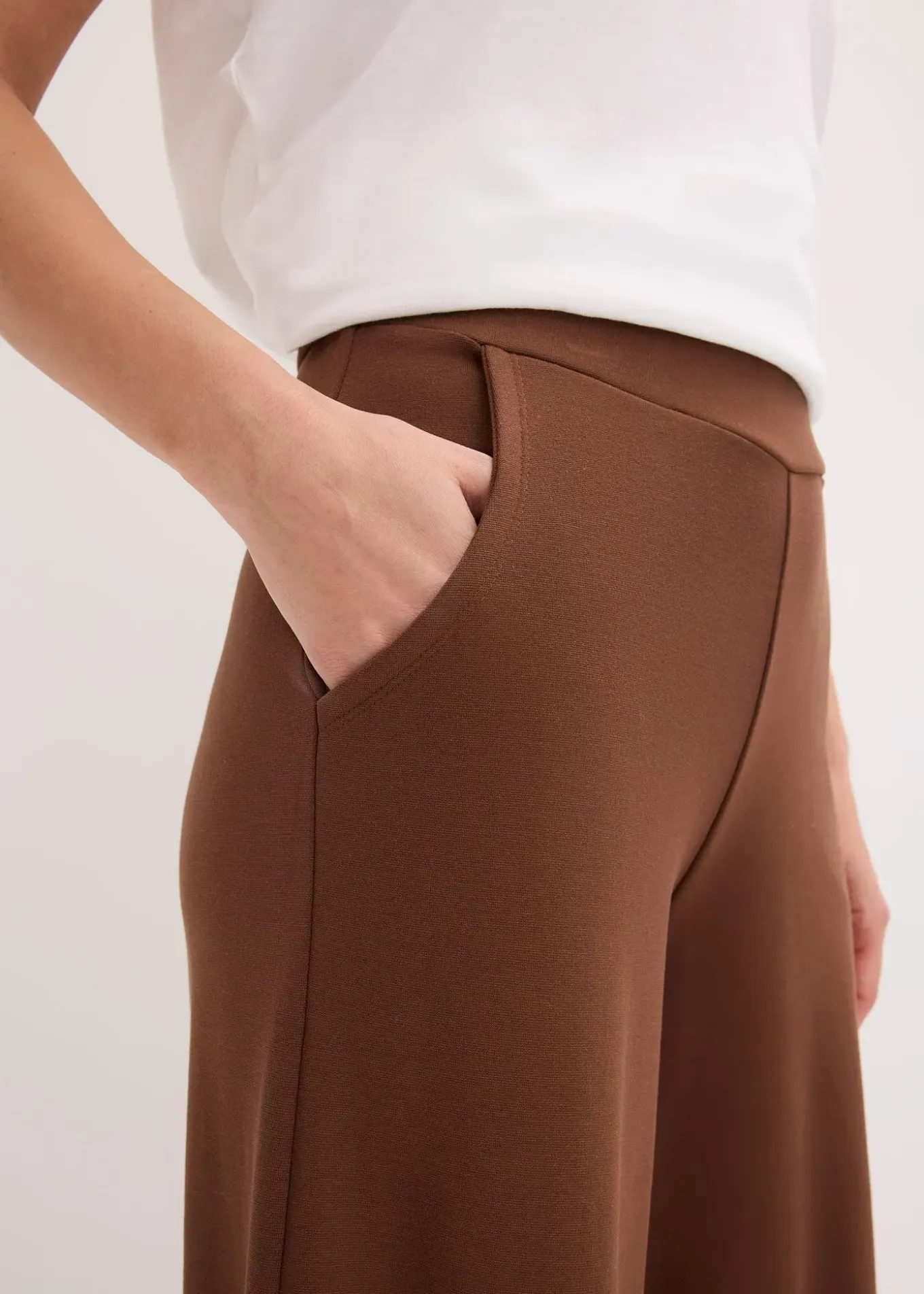 Jupe-culotte en viscose majoritaire
