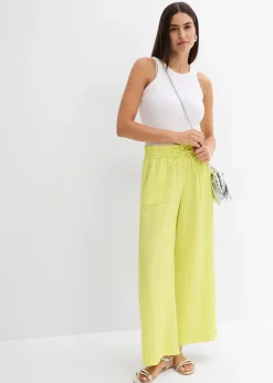 Jupe-culotte fluide en Lyocell mélangé