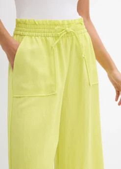 Jupe-culotte fluide en Lyocell mélangé