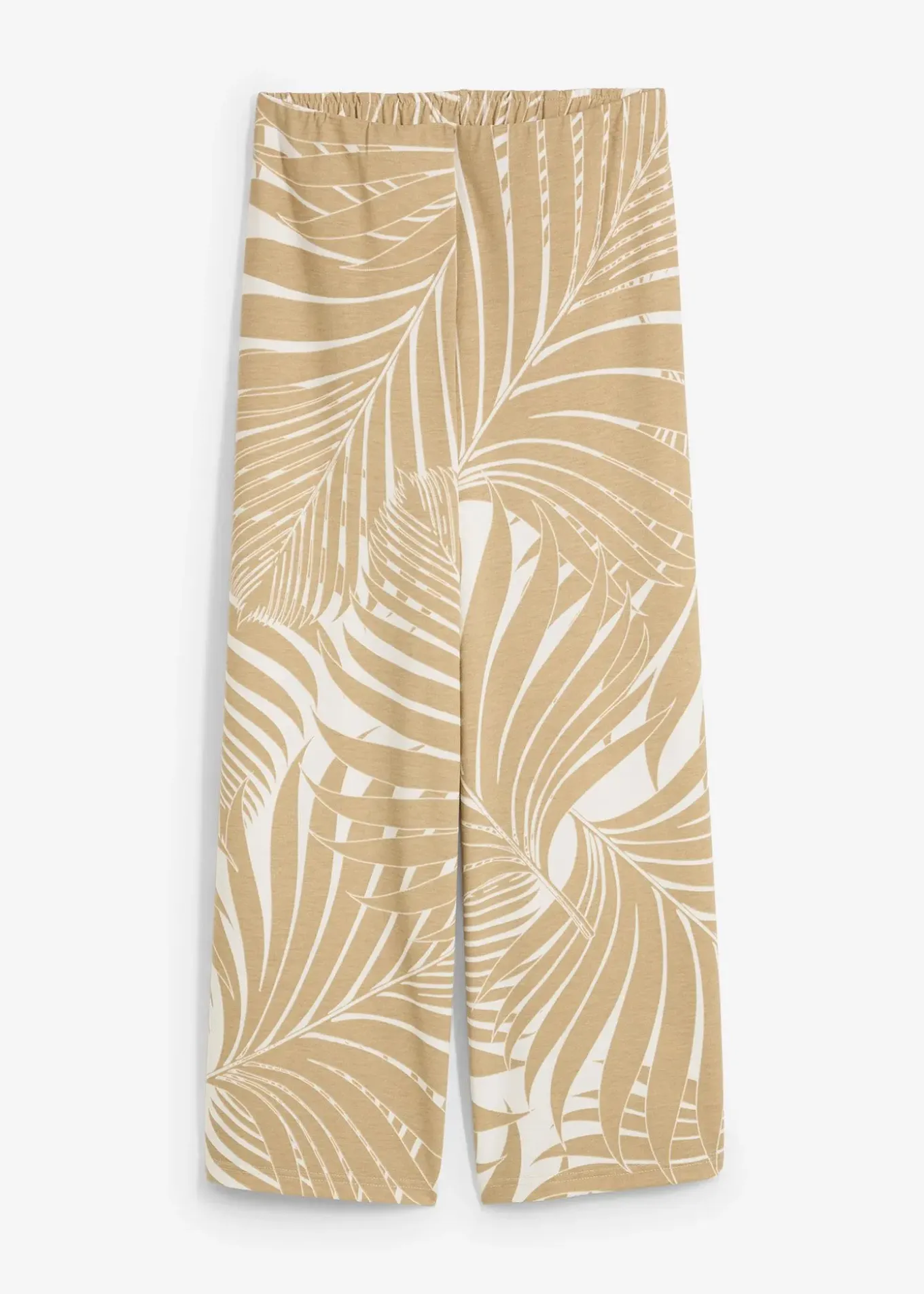 Jupe-culotte fluide en viscose mélangée