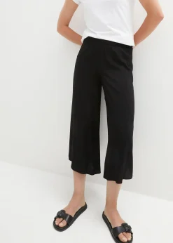 Jupe-culotte longueur mollet en viscose
