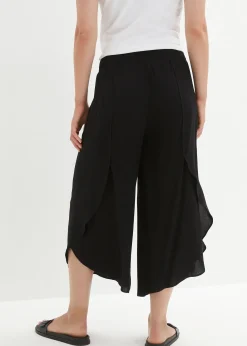 Jupe-culotte longueur mollet en viscose