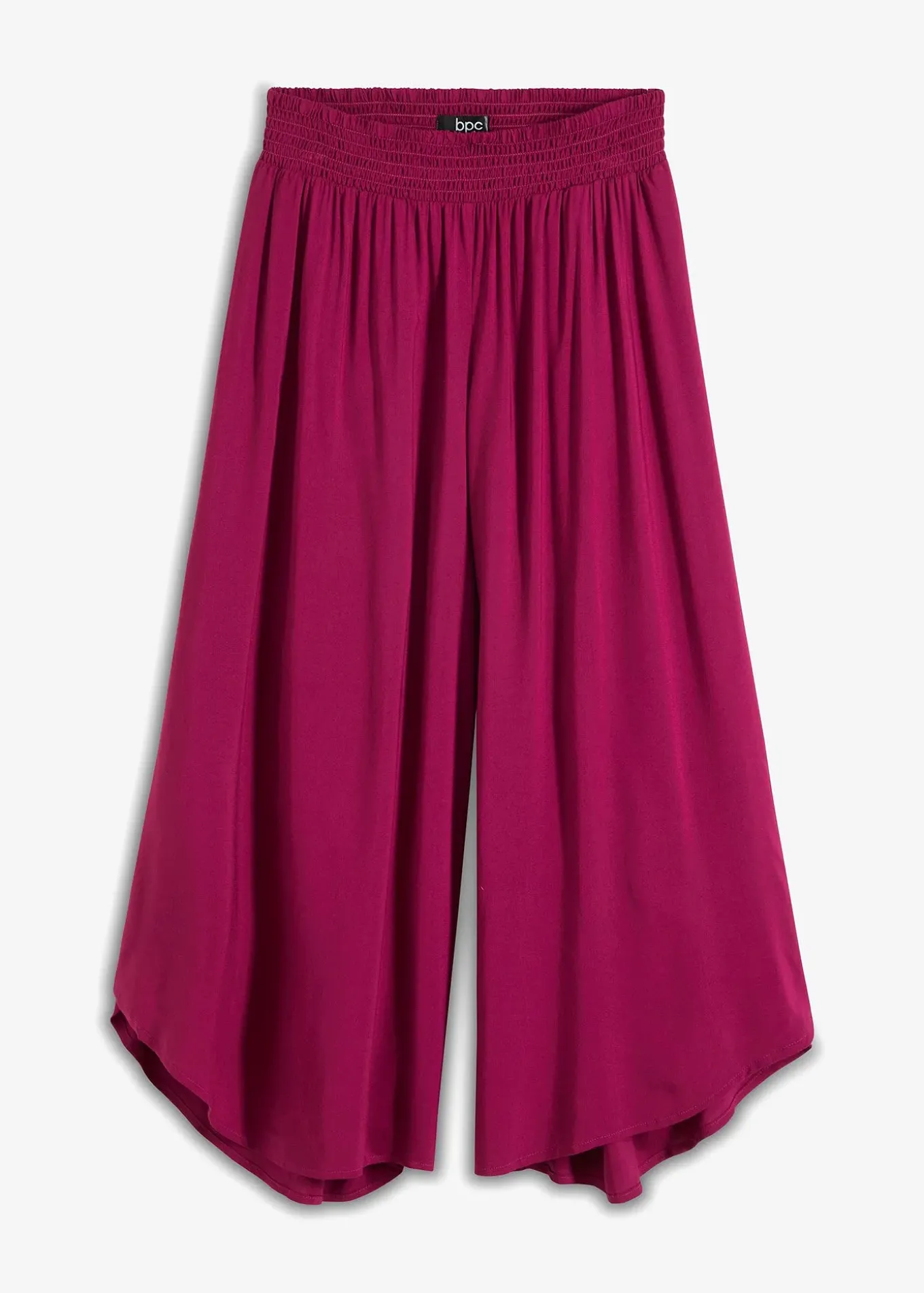 Jupe-culotte longueur mollet en viscose