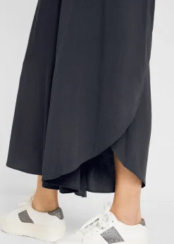 Jupe-culotte longueur mollet en viscose