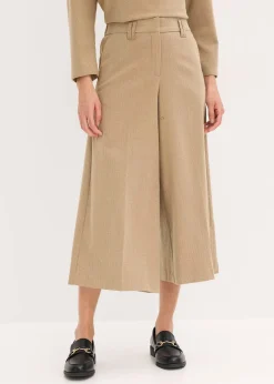 Jupe-culotte motif chevrons