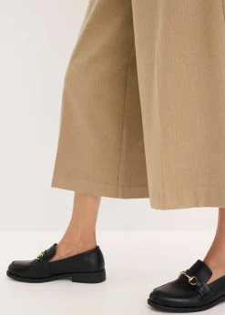 Jupe-culotte motif chevrons