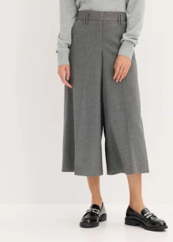 Jupe-culotte motif chevrons