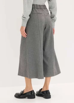 Jupe-culotte motif chevrons