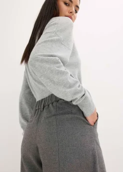 Jupe-culotte motif chevrons