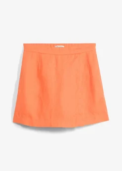 Jupe-short 100% lin