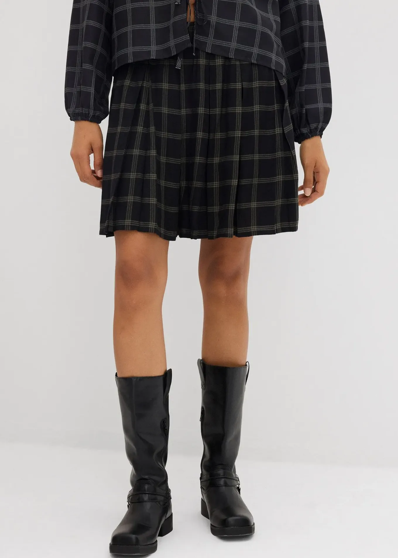 Jupe-short en viscose fluide