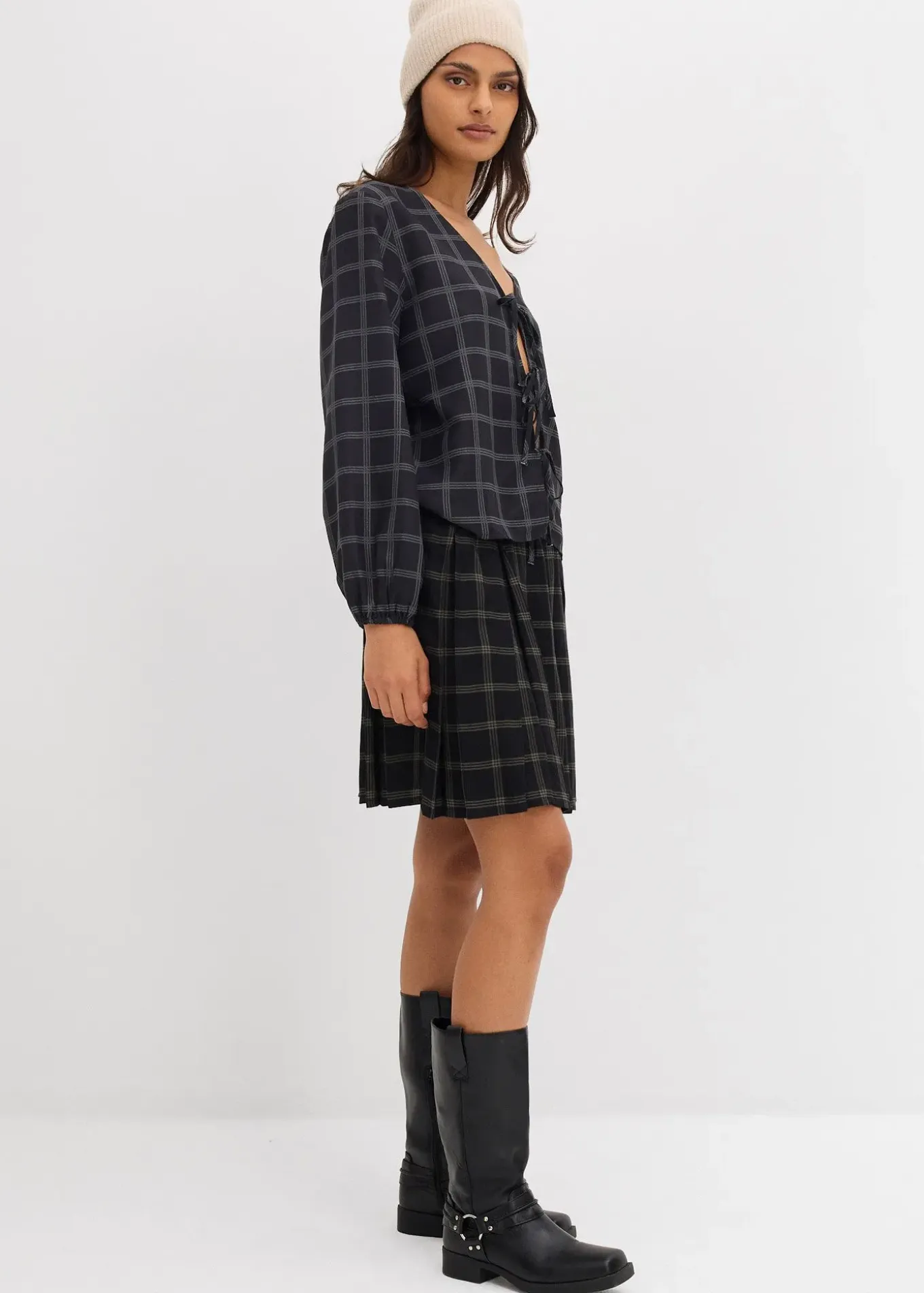 Jupe-short en viscose fluide