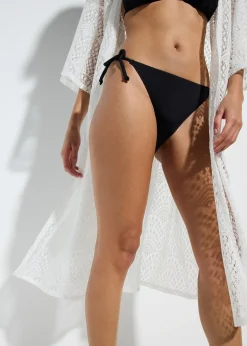 Kimono de plage transparent