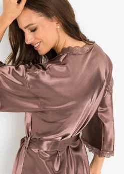 Kimono en satin