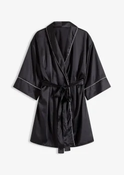 Kimono en satin brillant
