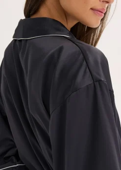 Kimono en satin brillant