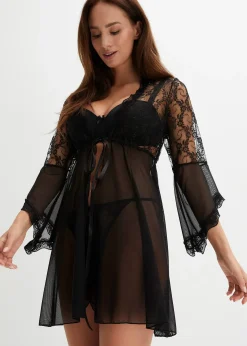 Kimono et string (ens. 2 pces)