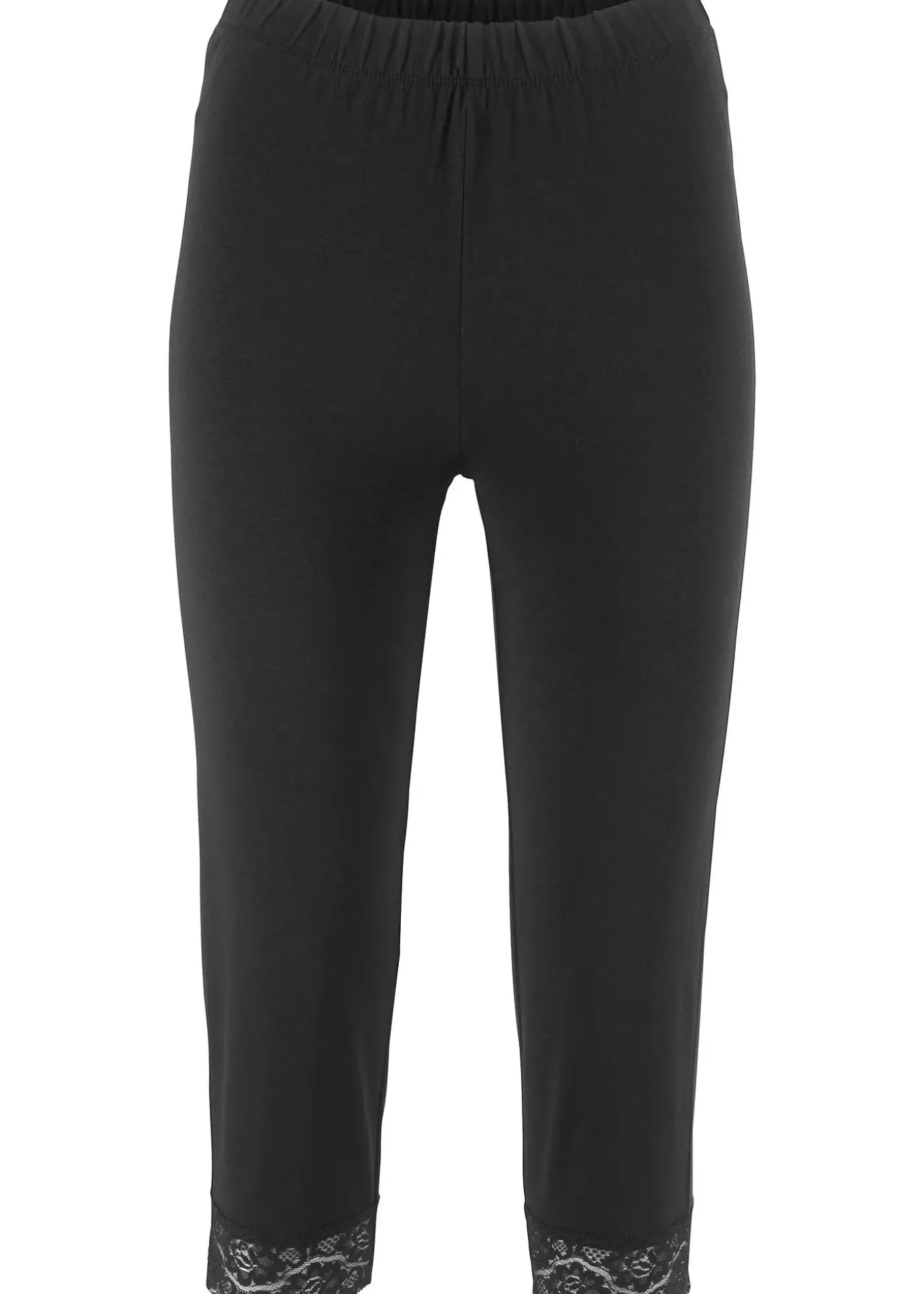 Legging 3/4 avec dentelle