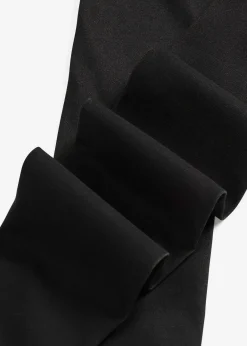 Legging 50 DEN chaud et transparent, effet ventre plat et push up