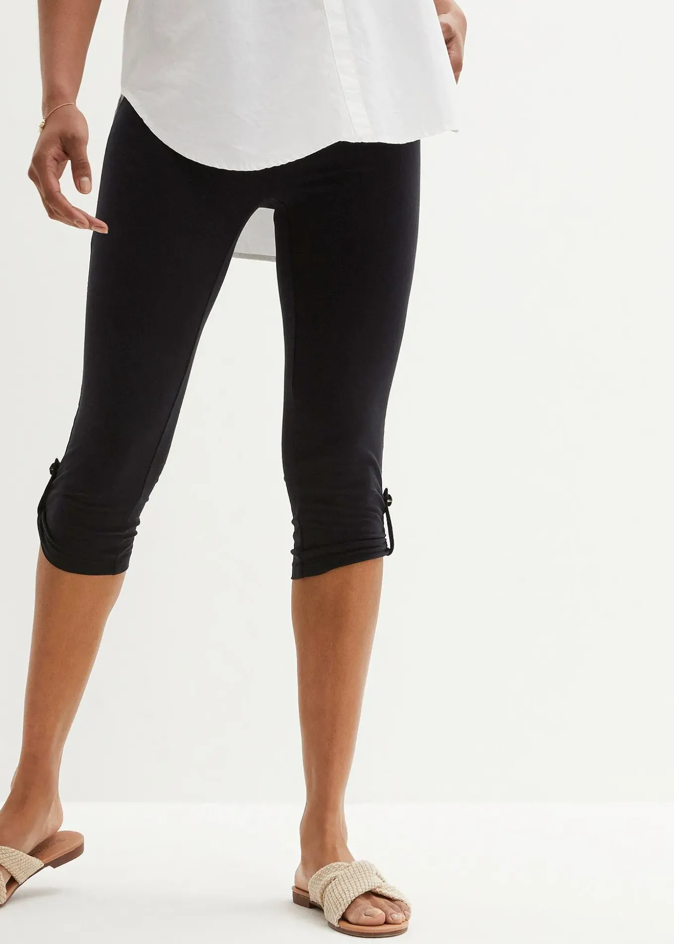 Legging 3/4 en coton