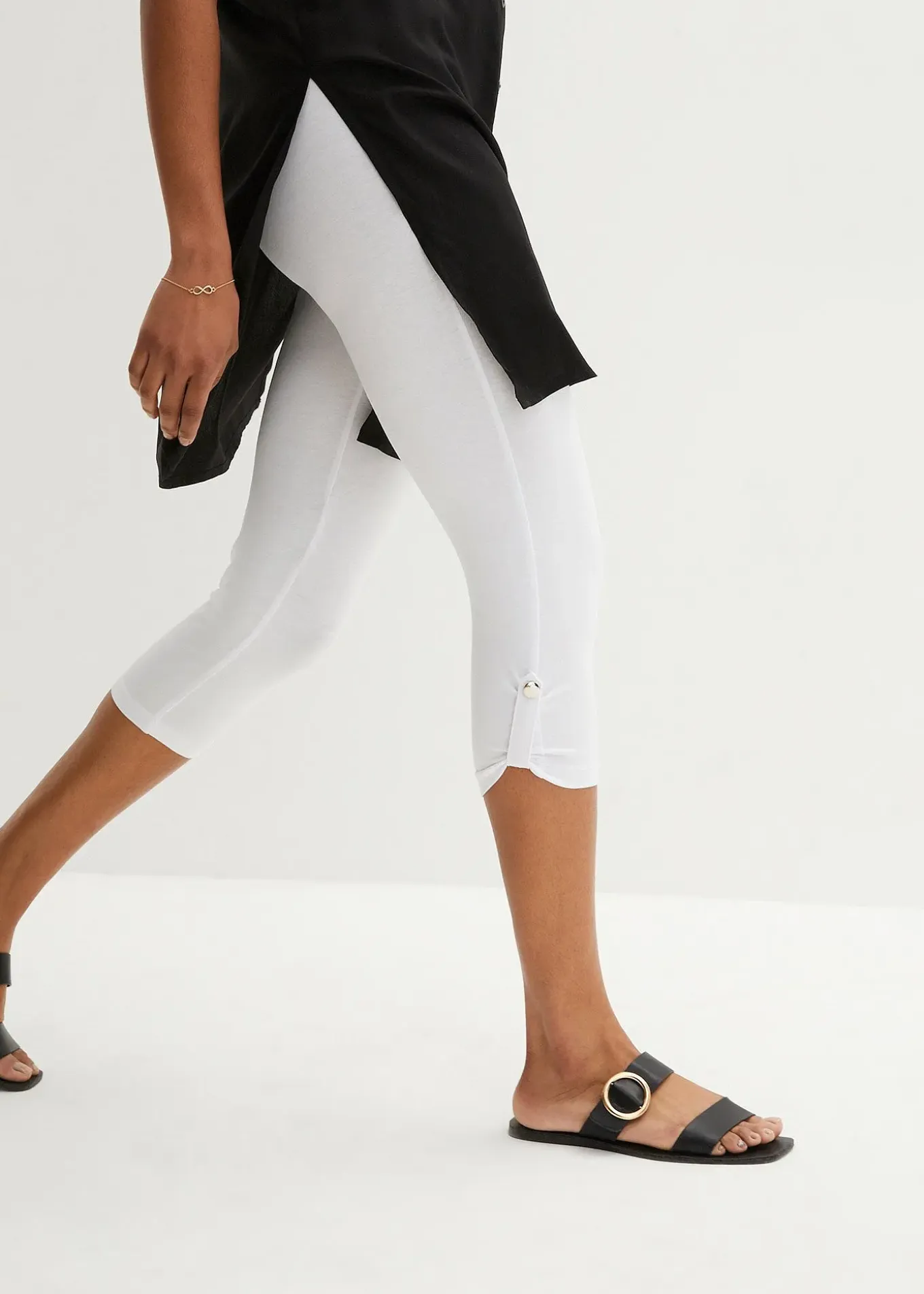 Legging 3/4 en coton