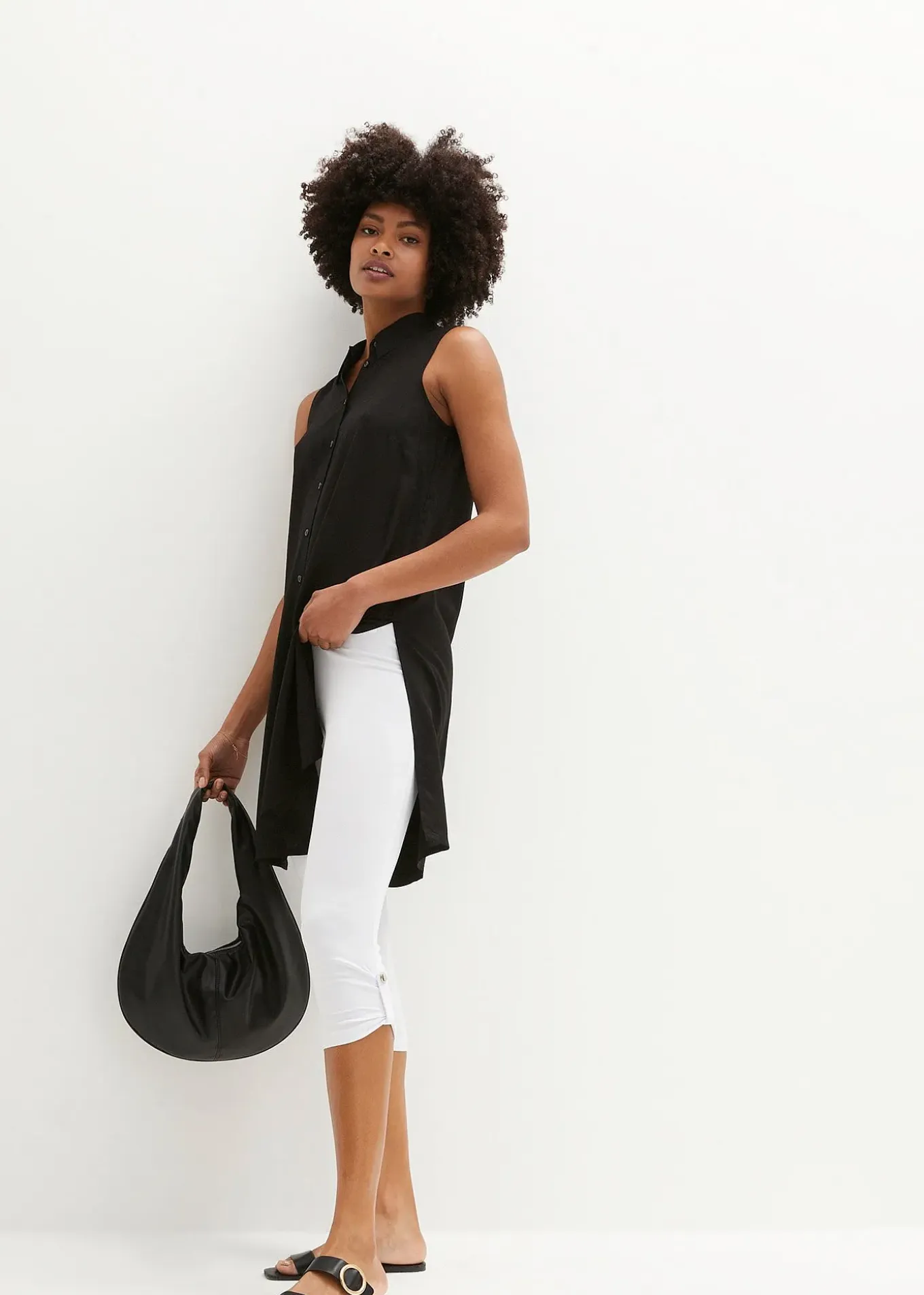 Legging 3/4 en coton