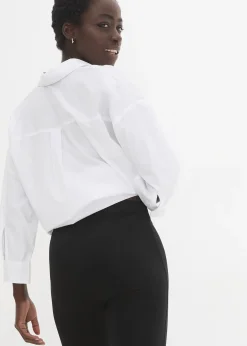 Legging 3/4 en coton extensible