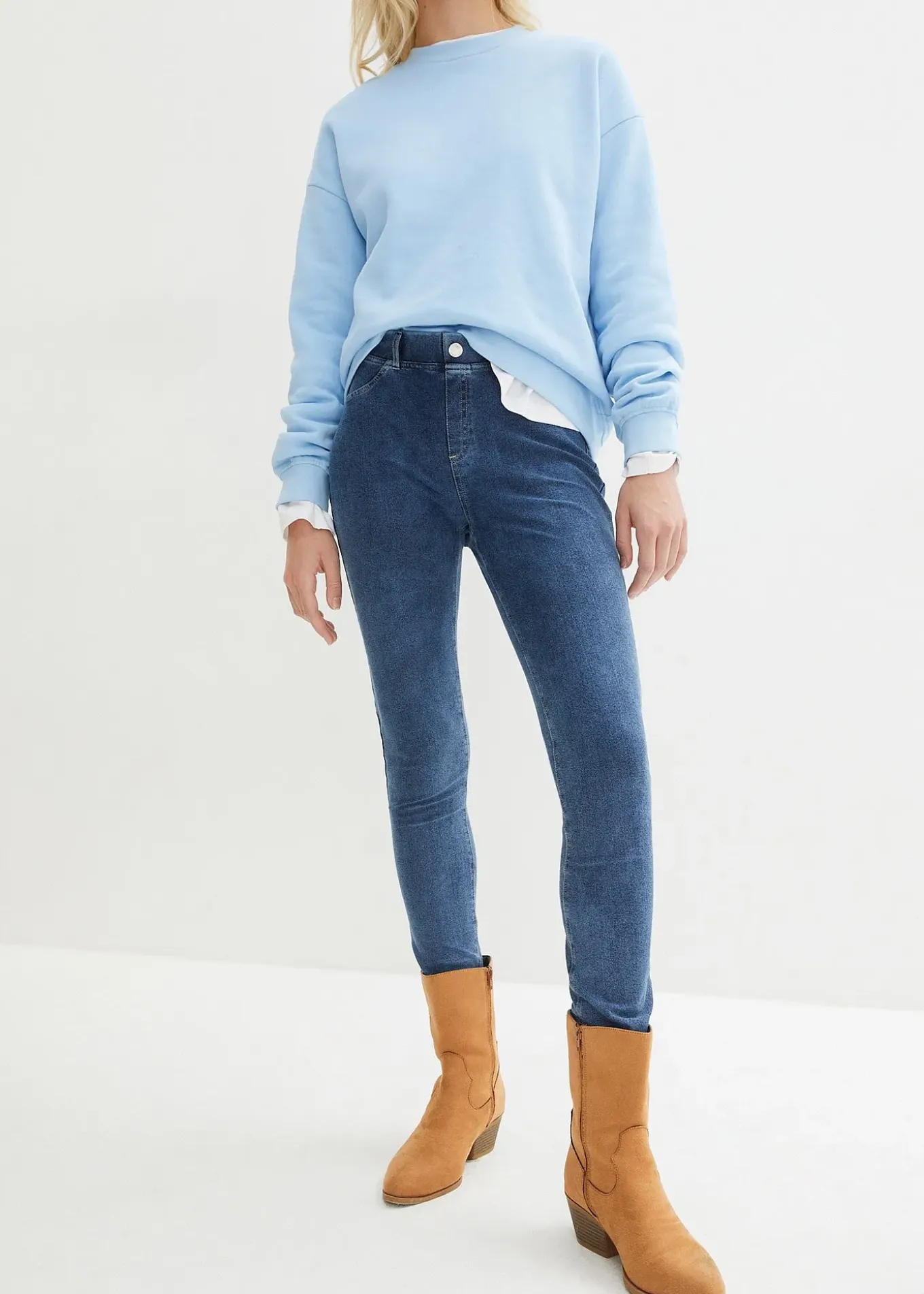 Legging aspect jean