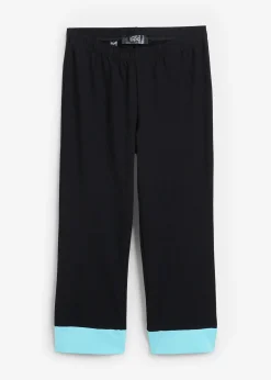 Legging capri à finitions contrastantes