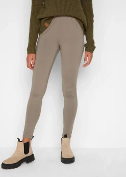 Legging chaud à taille élastiquée