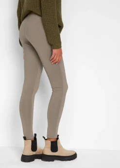 Legging chaud à taille élastiquée